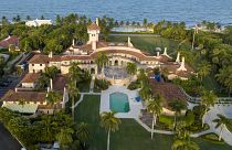 An aerial view of President Donald Trump's Mar-a-Lago estate is seen Wednesday, Aug. 10, 2022, in Palm Beach, Florida.
