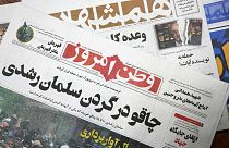 صفحه نخست روزنامه‌های ایران فردای ترور سلمان رشدی