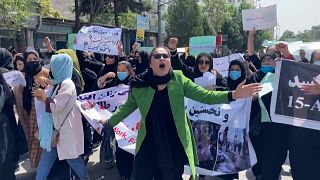  تظاهرات زنان افغان در کابل
