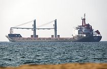 La Fulmar S lascia il porto di Chornomorsk