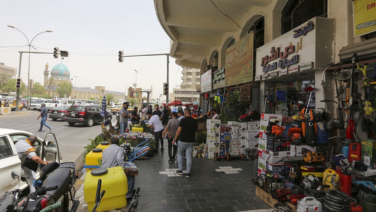 أسواق في شوارع بغداد