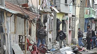 Die Ermittlungen nach der Bombenexplosion in Guayaquil laufen noch.
