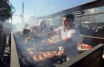 Argentine chefs compete to grill the best asado