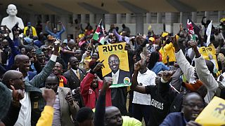 Anhänger von Kenias Vizepräsident William Ruto