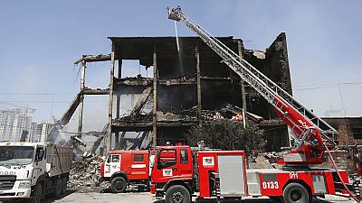 Dopo l'esplosione. (Yerevan, 15.8.2022)