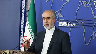 Nasser Kanaani iráni külügyi szóvivő Teheránban