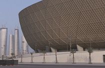 Das Lusail Stadion 15 Kilometer nördlich von Doha