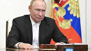 Wladimir Putin am 15.8. in Moskau
