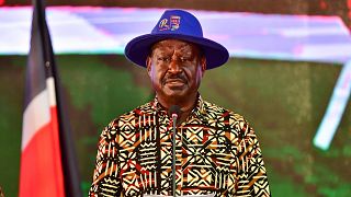 Raila Odinga, candidato presidencial en Kenia
