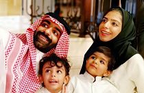 Salma el-Şehab ve ailesi