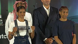 Arabie Saoudite : 1er match de boxe féminin