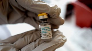 Flacon de vaccin contre la variole du singe - 03.08.2022