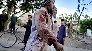 Nach dem Anschlag auf eine Moschee in Kabul im Mai 2022