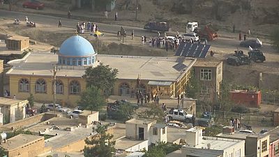 Mesquita Siddiquiya, em Cabul, onde ocorreu a explosão que matou mais de 20 pessoas e deixou dezenas feridas