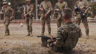 British army trains Ukrainian soldiers