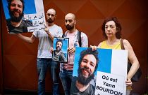 French backpacker Yann Bourdon returned home after vanishing a year ago.
