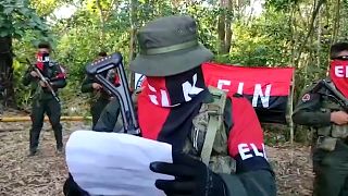 Portavoz de la guerrilla colombiana Ejército de Liberación Nacional