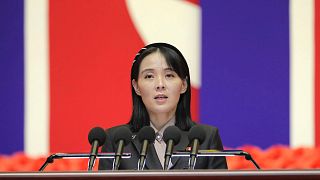 كيم يو جونغ شقيقة الزعيم الكوري الشمالي كيم جونغ أون، 14 أغسطس 2022