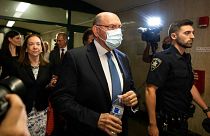 The Trump Organization's former Chief Financial Officer Allen Weisselberg leaves from court, Thursday, Aug. 18, 2022, in New York.