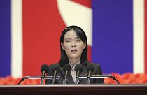 Kuzey Kore lideri Kim Jong Un'un kız kardeşi Kim Yo Jong