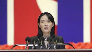 Kuzey Kore lideri Kim Jong Un'un kız kardeşi Kim Yo Jong