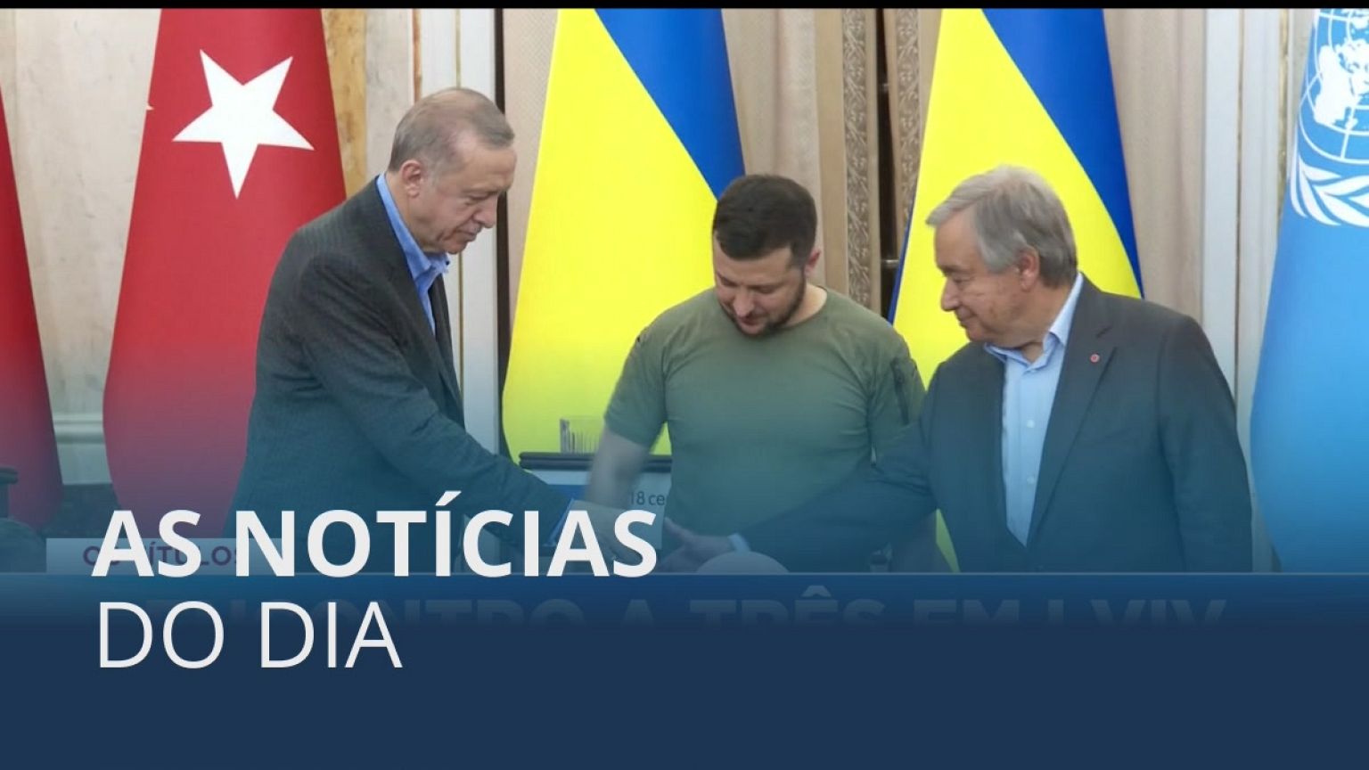 As notícias do dia | 19 Agosto 2022 - Tarde