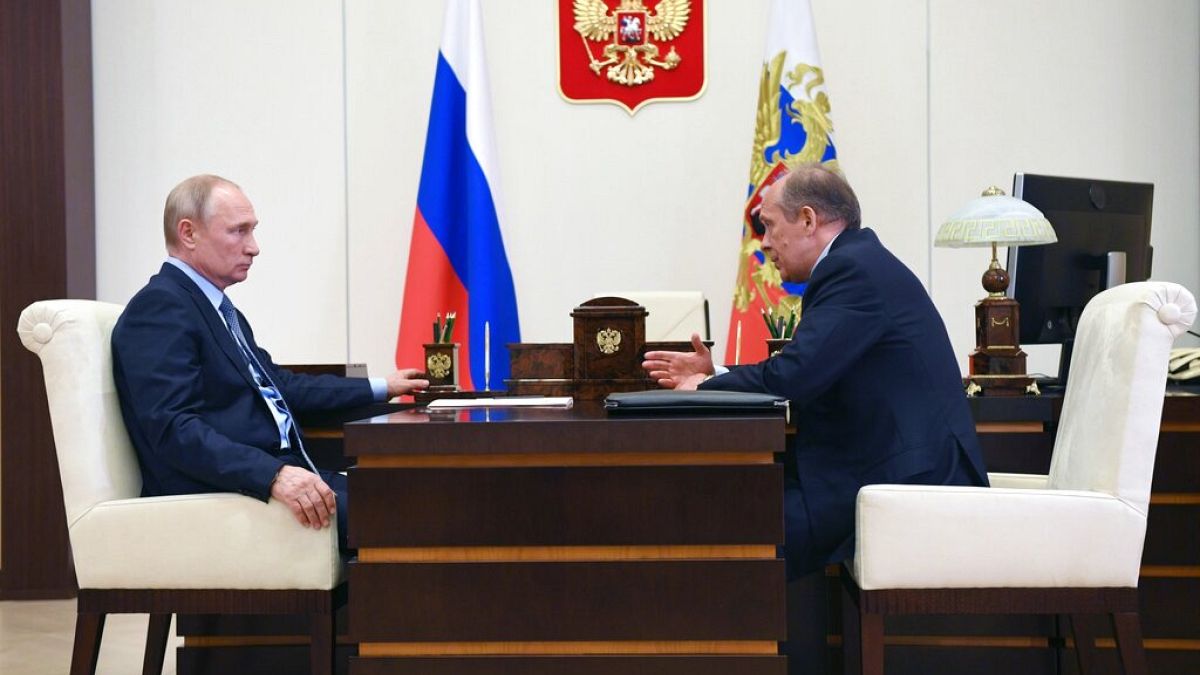 Vlagyimir Putyin és Alekszandr Bortnyikov