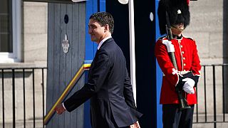 Justin Trudeau, primer ministro de Canadá, antes de nominar a Michelle O'Bonsawin