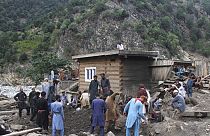 سیل ناگهانی در ولایت نورستان افغانستان/تابستان ۲۰۱۱ میلادی. عکس تزیینی است