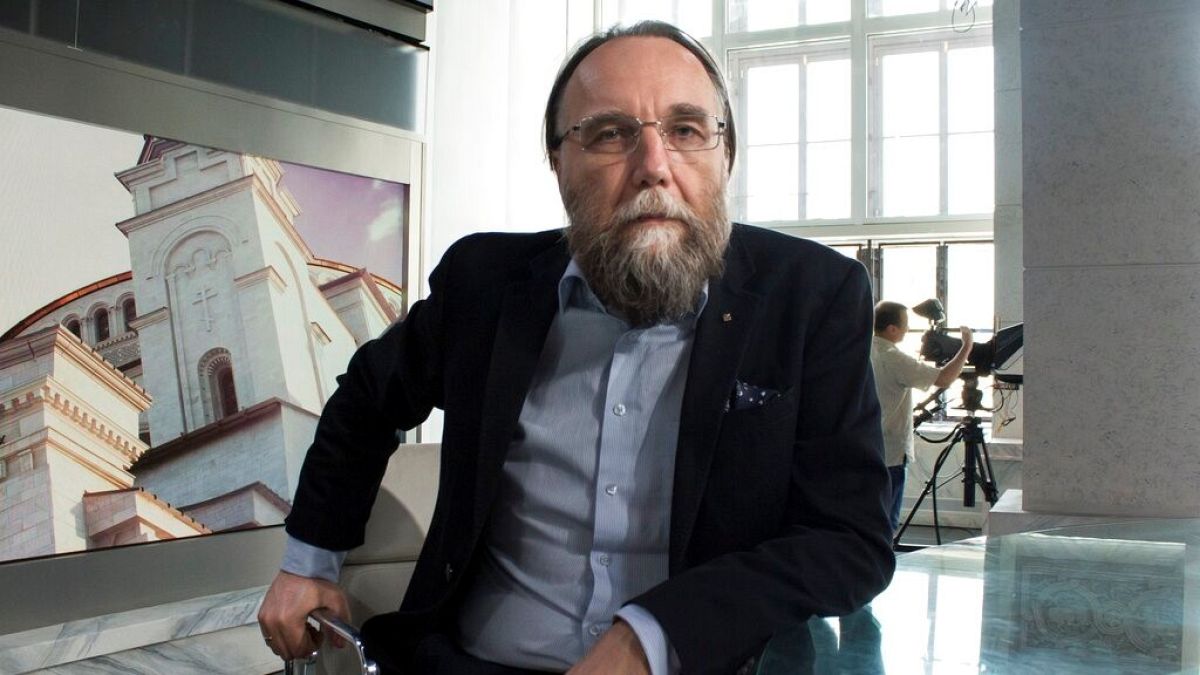 Alexander Dugin a saját tévéstúdiójában egy 2016-os felvételen