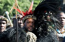 Güney Afrika'da Zulu halkının yeni kralı MisuZulu kaZwelithini