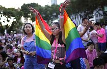 Gay Pride εκδήλωση στη Σιγκαπούρη