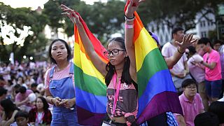 Gay Pride εκδήλωση στη Σιγκαπούρη