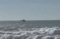 Dramatic footage captured lifeguards saving people from riptides in Biarritz