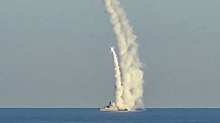شلیک موشکهای کالیبر توسط ناو روسیه از مکانی نامعلوم