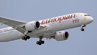 Ethiopian-Flugzeug - Symbolbild