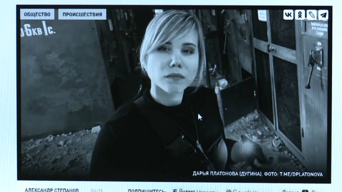 El Servicio Federal de Seguridad ruso acusa a los servicios especiales ucranianos de la muerte de Daria Dúguina