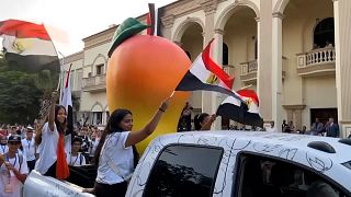 Défilé du festival de la mangue en Egypte - 19 août 2022