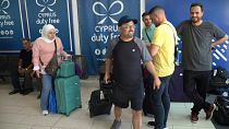 وصول المسافرين الفلسطينيين إلى قبرص