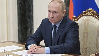 Le président russe Vladimir Poutine à Moscou, le 22/08/2022