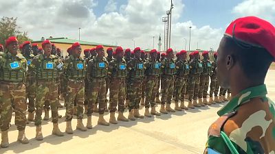 تدريبات قوات الكوماندوز الصومالية