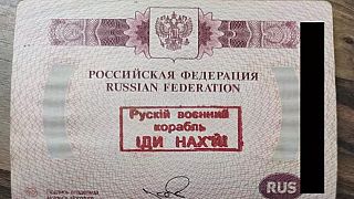 Igor Zabotin'in pasaportuna basıldığı iddia edilen damga