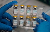 Flacons de vaccin contre la variole du singe - juillet 2022