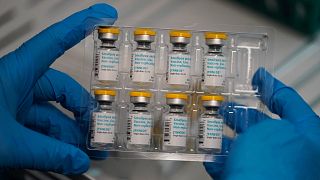 Flacons de vaccin contre la variole du singe - juillet 2022