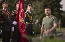 El presidente Volodímir Zelenski advirtió a las fuerzas rusas sobre intensificar sus ataques el 24 de agosto: "Si nos atacan, recibirán una respuesta contundente".