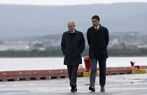 Le chancelier allemand Olaf Scholz et le Premier ministre canadien Justin Trudeau - 23.08.2022