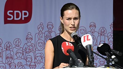 La Première ministre de la Finlande Sanna Marin, lors de son allocution, 24/08/2022