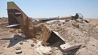 جنگنده‌های نیروی هوایی عراق که زیر زمین دفن شده بودند