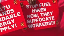 South Africa: Trade unions protest rising cost of living, record-high fuel prices 