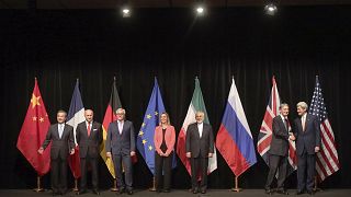 (φωτογραφία αρχείου) Αυστρία, Ιούλιος 2015, ανακοίνωση μακροπρόθεσμης πυρηνικής συμφωνίας μεταξύ αξιωματούχων Ιράν, Κίνας, Γαλλίας, Γερμανίας, Ε.Ε., Βρετανίας και ΗΠΑ